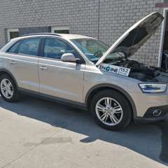 Audi Q3 на водородной очистке двигателя в компании ВОДОРОДОФФ (ранее Водород+ НН) Audi Q3 проходит водородную очистку двигателя