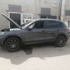Volkswagen Touareg на водородной очистке двигателя в компании ВОДОРОДОФФ (ранее Водород+ НН) Volkswagen Touareg проходит водородную очистку двигателя