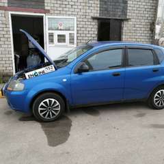 Chevrolet Aveo на водородной очистке двигателя в компании ВОДОРОДОФФ (ранее Водород+ НН) Chevrolet Aveo проходит водородную очистку двигателя