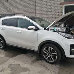 Kia Sportage   проходит водородную очистку двигателя