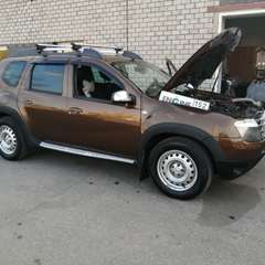 Renault Duster  проходит водородную очистку двигателя