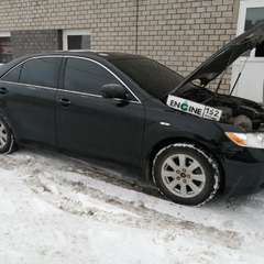 Toyota Camry на водородной очистке двигателя в компании ВОДОРОДОФФ (ранее Водород+ НН) Toyota Camry проходит водородную очистку двигателя