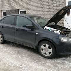 Volkswagen Polo на водородной очистке двигателя в компании ВОДОРОДОФФ (ранее Водород+ НН) Volkswagen Polo проходит водородную очистку двигателя
