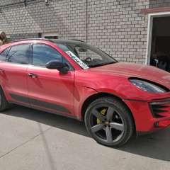 Porsche Macan   проходит водородную очистку двигателя