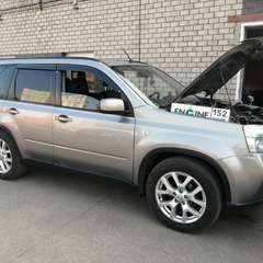 Nissan X-trail на водородной очистке двигателя в компании ВОДОРОДОФФ (ранее Водород+ НН) Nissan X-trail проходит водородную очистку двигателя