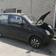Daewoo Matiz на водородной очистке двигателя в компании ВОДОРОДОФФ (ранее Водород+ НН) Daewoo Matiz проходит водородную очистку двигателя