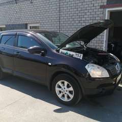 Nissan Qashqai на водородной очистке двигателя в компании ВОДОРОДОФФ (ранее Водород+ НН) Nissan Qashqai проходит водородную очистку двигателя