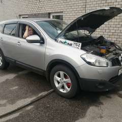 Nissan Qashqai  проходит водородную очистку двигателя