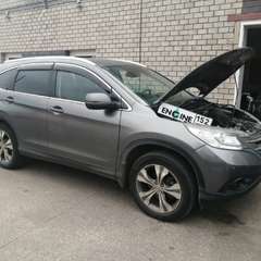 Honda CRV проходит водородную очистку двигателя