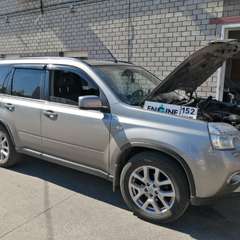 Nissan X-trail проходит водородную очистку двигателя