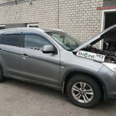 Mitsubishi ASX проходит водородную очистку двигателя