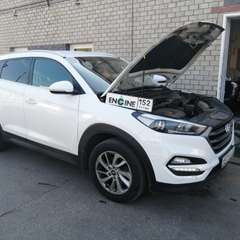 Hyundai Tucson проходит водородную очистку двигателя