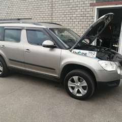 Skoda Yeti проходит водородную очистку двигателя