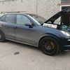 Porsche Cayenne  проходит водородную очистку двигателя