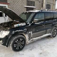 Mitsubishi Pajero проходит водородную очистку двигателя