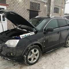 Chevrolet Captiva проходит водородную очистку двигателя