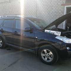 Peugeot 4007 проходит водородную очистку двигателя