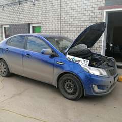 Hyundai Solaris проходит водородную очистку двигателя