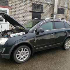 Chevrolet Captiva проходит водородную очистку двигателя
