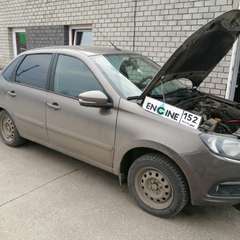 Lada Granta проходит водородную очистку двигателя