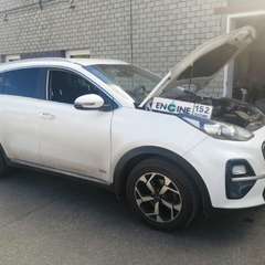 Kia Sportage на водородной очистке двигателя в компании ВОДОРОДОФФ (ранее Водород+ НН) Kia Sportage проходит водородную очистку двигателя