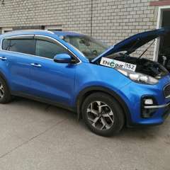 Kia Sportage проходит водородную очистку двигателя