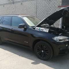 BMW X5 на водородной очистке двигателя в компании ВОДОРОДОФФ (ранее Водород+ НН) BMW X5 проходит водородную очистку двигателя