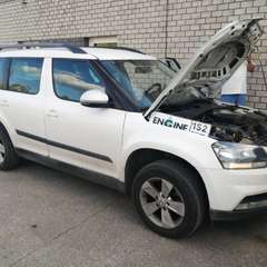 Skoda Yeti на водородной очистке двигателя в компании ВОДОРОДОФФ (ранее Водород+ НН) Skoda Yeti проходит водородную очистку двигателя