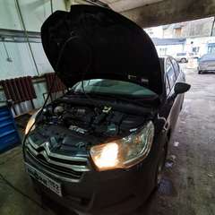 Citroen C4 проходит водородную очистку двигателя