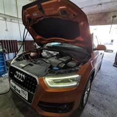 Audi Q3 проходит водородную очистку двигателя