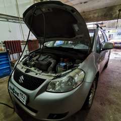 Suzuki SX4 проходит водородную очистку двигателя