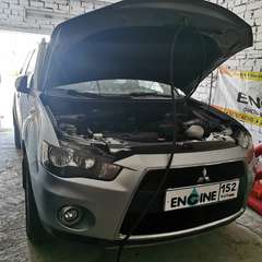 Mitsubishi Outlander проходит водородную очистку двигателя