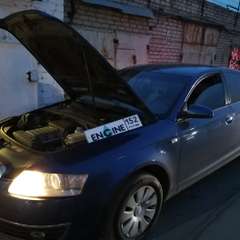 Ауди А6 проходит водородную очистку двигателя