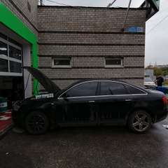 Ауди А6 проходит водородную очистку двигателя