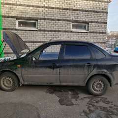 Лада Гранта проходит водородную очистку двигателя