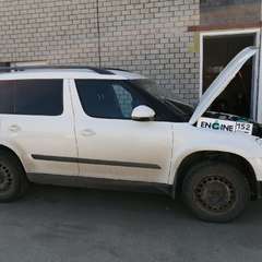 Skoda Yeti проходит водородную очистку двигателя