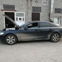 Audi A6 проходит водородную очистку двигателя