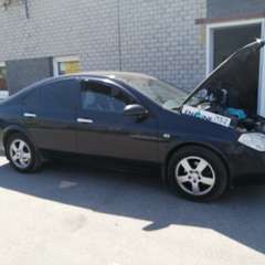 Nissan Primera проходит водородную очистку двигателя