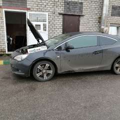 Opel Astra проходит водородную очистку двигателя