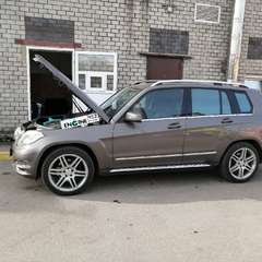 Mercedes-Benz GLK 300 проходит водородную очистку двигателя