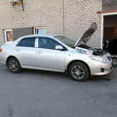 Toyota Corolla проходит водородную очистку двигателя