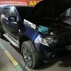 Mitsubishi L200 проходит водородную очистку двигателя