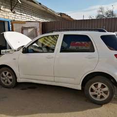 Daihatsu Terios на водородной очистке двигателя в компании ВОДОРОДОФФ (ранее Водород+ НН) Daihatsu Terios проходит водородную очистку двигателя