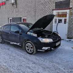 Citroen C5 проходит водородную очистку двигателя