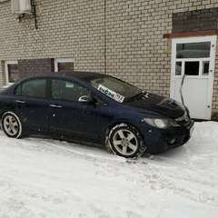 Honda Civic на водородной очистке двигателя в компании ВОДОРОДОФФ (ранее Водород+ НН) Honda Civic проходит водородную очистку двигателя