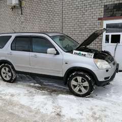 Honda CR-V на водородной очистке двигателя в компании ВОДОРОДОФФ (ранее Водород+ НН) Honda CR-V проходит водородную очистку двигателя