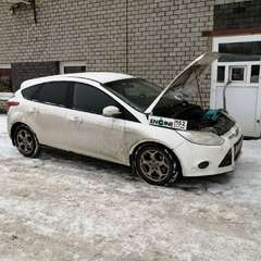 Ford Focus 3 на водородной очистке двигателя в компании ВОДОРОДОФФ (ранее Водород+ НН) Ford Focus 3 проходит водородную очистку двигателя