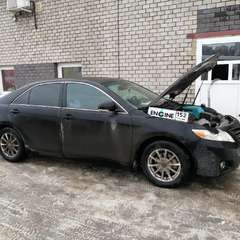 Toyota Camry на водородной очистке двигателя в компании ВОДОРОДОФФ (ранее Водород+ НН) Toyota Camry проходит водородную очистку двигателя