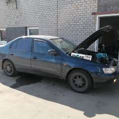 Toyota Carina E на водородной очистке двигателя в компании ВОДОРОДОФФ (ранее Водород+ НН) Toyota Carina E проходит водородную очистку двигателя