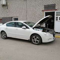 Peugeot 506 на водородной очистке двигателя в компании ВОДОРОДОФФ (ранее Водород+ НН) Peugeot 506 проходит водородную очистку двигателя